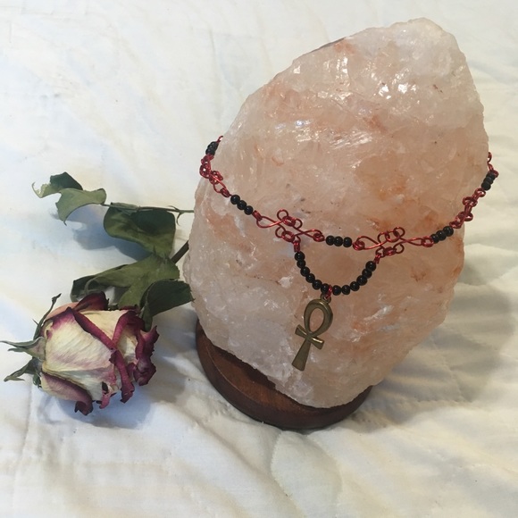 🥀 Handmade Wire Ankh Necklace - Picture 1 of 4